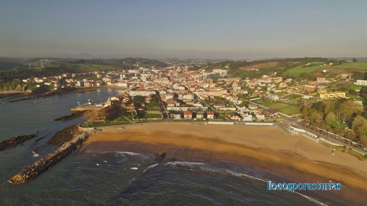 Atico Con Amplia Terraza Nautilus I - Vut-124-As Apartment Luanco Luaran gambar